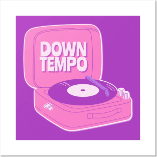 Downtempo Lo-Fi Posters and Art